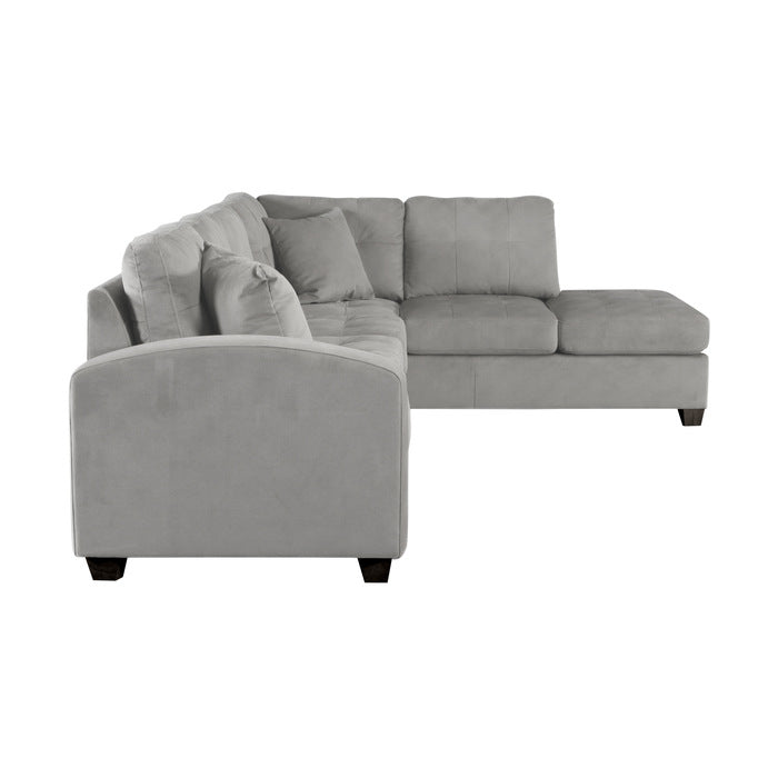 Emilio 3-Piece Reversible Sectional with Ottoman (8367TP*3)