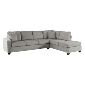 2-Piece Reversible Sectional with Chaise - Emilio - front product view