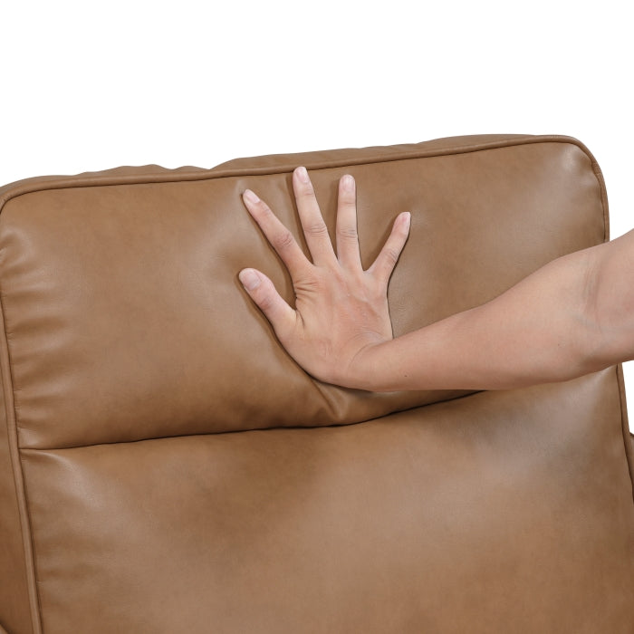 Equinox Power Double Reclining Sofa with Rounded Track Arms (8368BRW-3A1PW*)