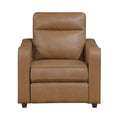Equinox Power Reclining Chair with Curved Track Arms (8368BRW-A2PW)