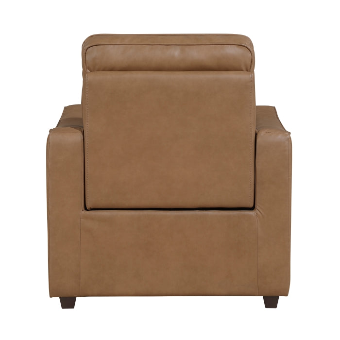 Equinox Power Reclining Chair with Curved Track Arms (8368BRW-A2PW)