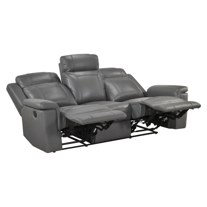 Nest Double Reclining Sofa (8379DGY-3)