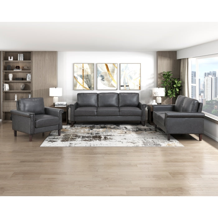 Heritage Sofa (8389DGY-3)