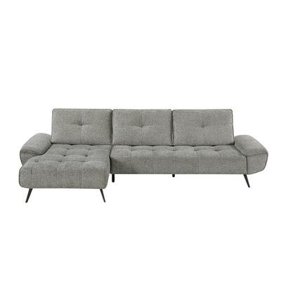 Dominic- Left/Right Chaise Sectional with Adjustable Seat Depth （2Piece） - HD product view