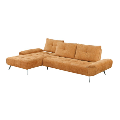 Dominic 2-Piece Sectional with Left Chaise and Dual-position Backs for Adjustable Seat Depth (8400RNG*2LC2R)
