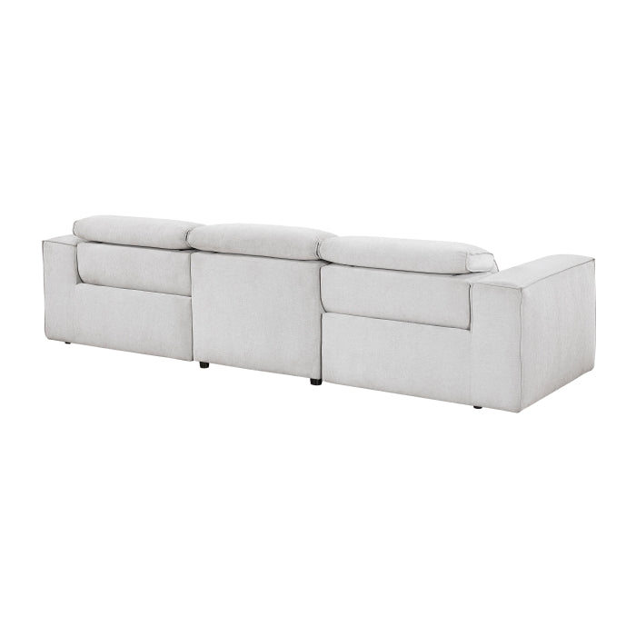 Phoebe Power Double Reclining Sofa with Power Headrests