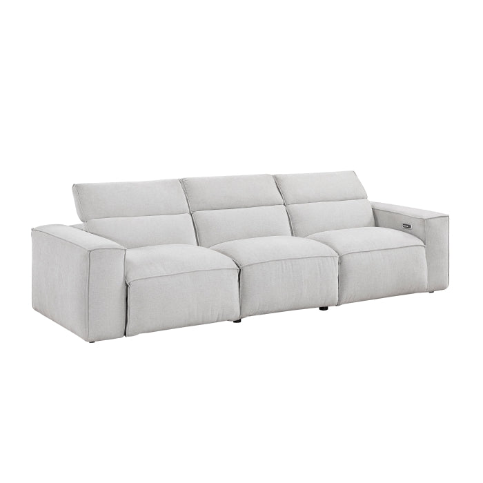Phoebe Power Double Reclining Sofa with Power Headrests