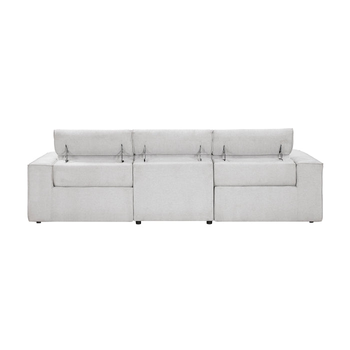 Phoebe Power Double Reclining Sofa with Power Headrests