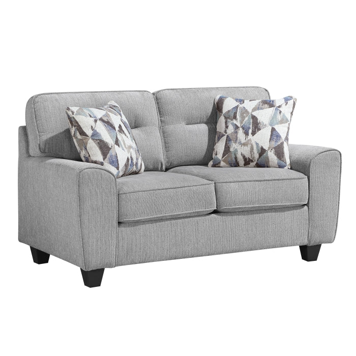 Bennett Love Seat (8416GY-2)