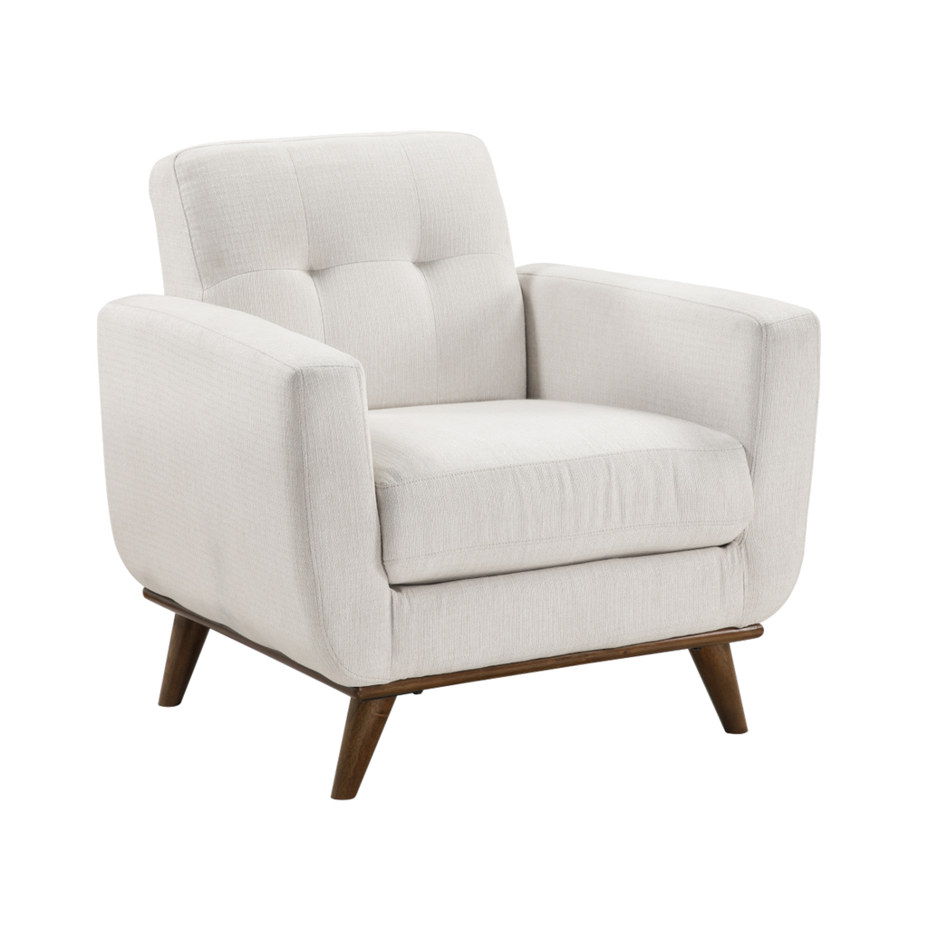 Martina Textured Fabric Chair 45 degree view