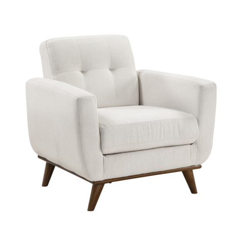 Martina Textured Fabric Chair 45 degree view