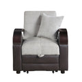 Hybrid Chair with Pull-out Bed and Click Motion Back