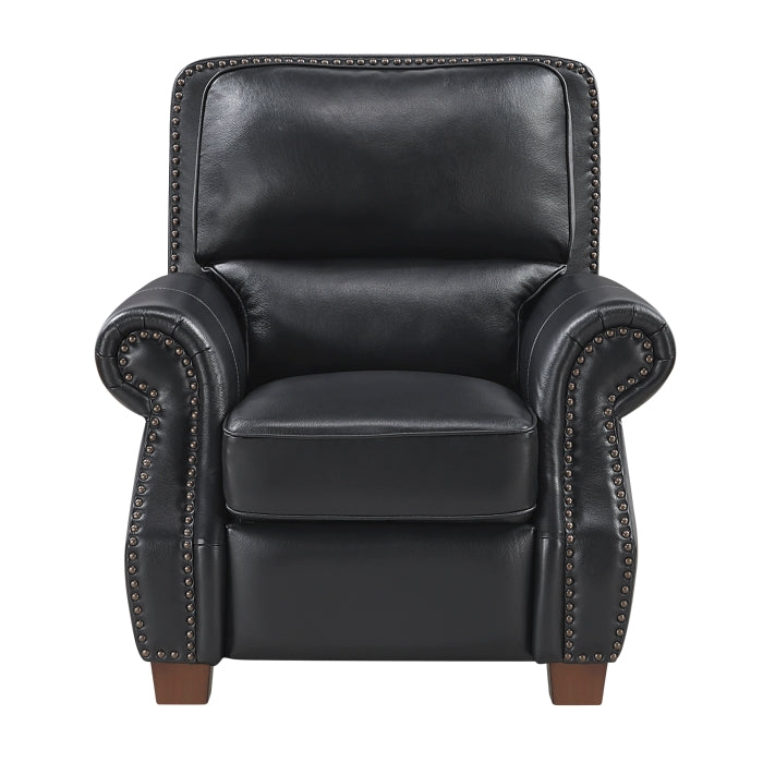 Remington Push Back Reclining Chair (8448BLK-1PB)