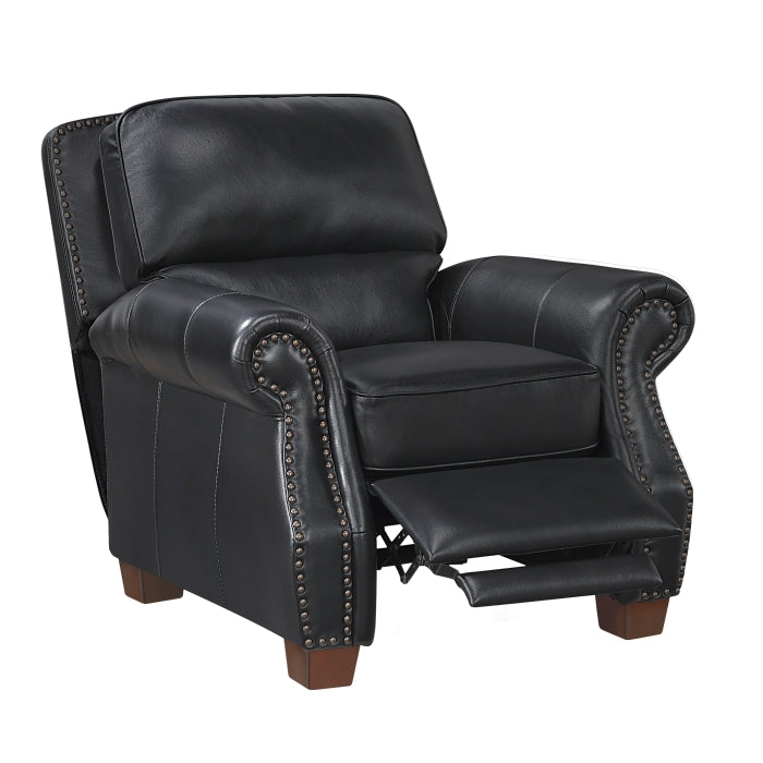 Remington Push Back Reclining Chair (8448BLK-1PB)