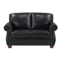 Remington Love Seat (8448BLK-2)