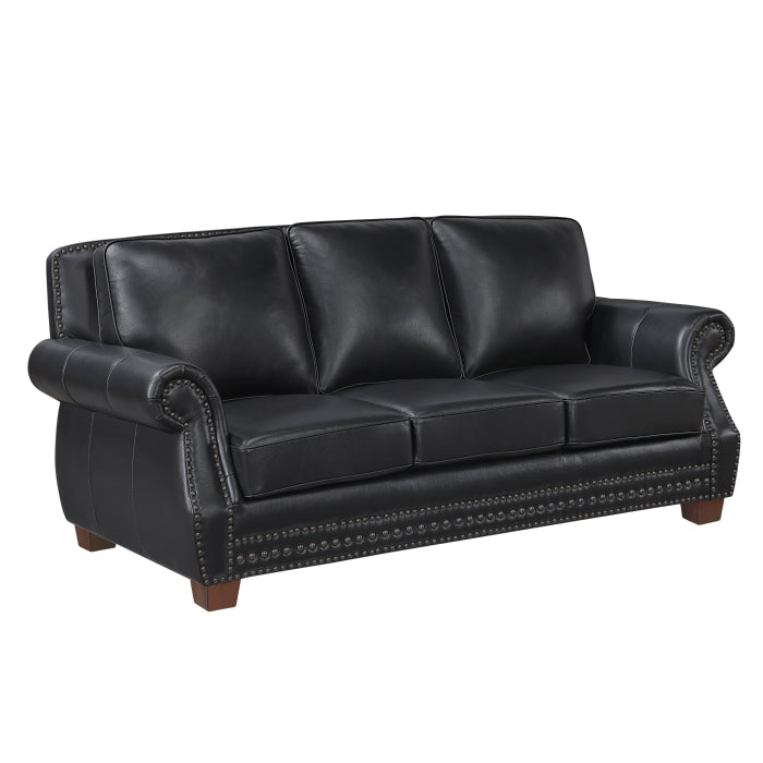 Remington Sofa (8448BLK-3)
