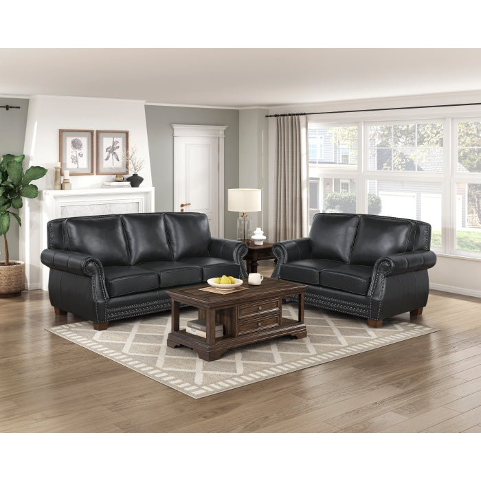 Remington Sofa (8448BLK-3)