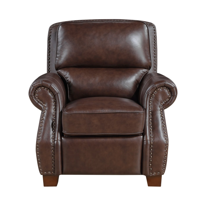 Remington Push Back Reclining Chair (8448BRW-1PB)