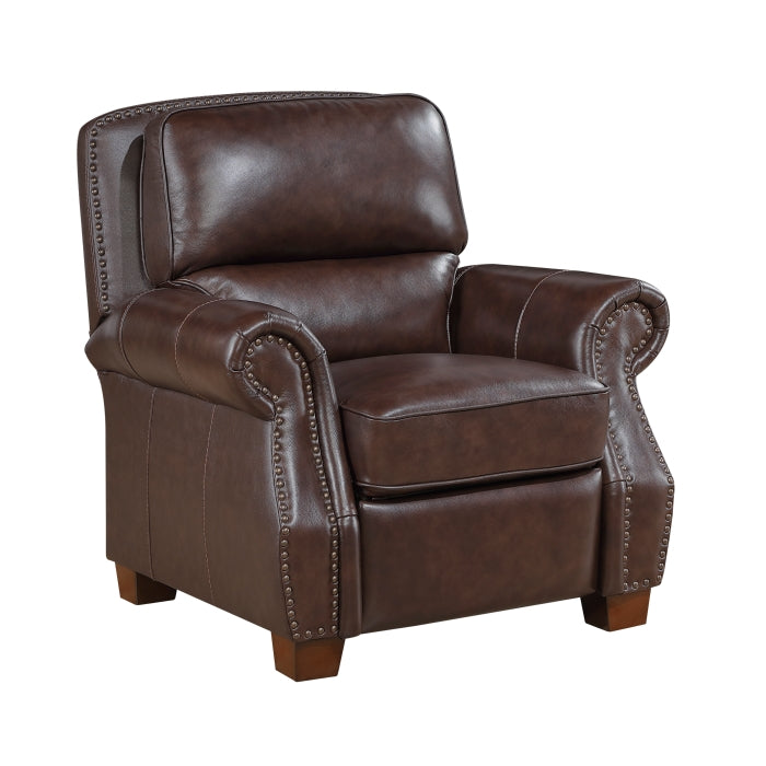 Remington Push Back Reclining Chair (8448BRW-1PB)