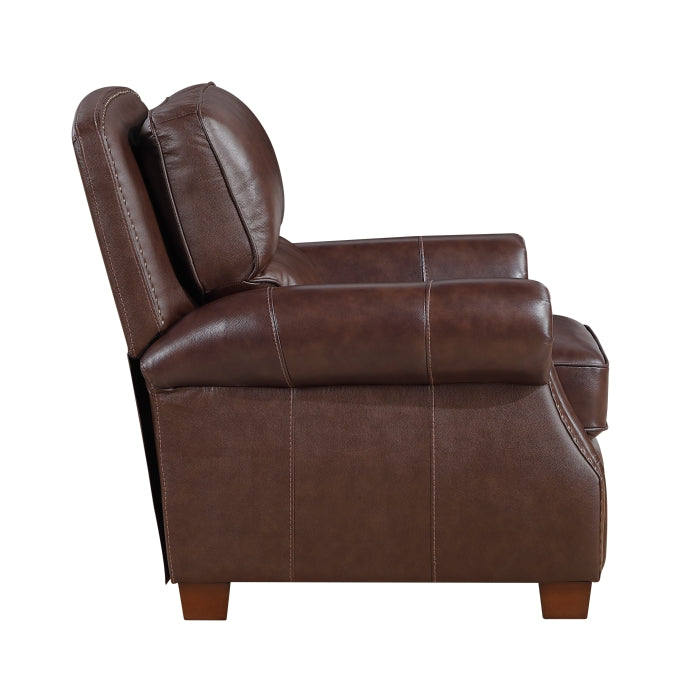 Remington Push Back Reclining Chair (8448BRW-1PB)