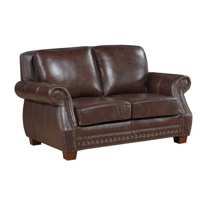 Remington Love Seat (8448BRW-2)