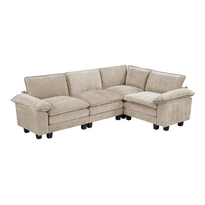 Dublin 4-Piece Modular Sectional (8450TPE*43ACCR)