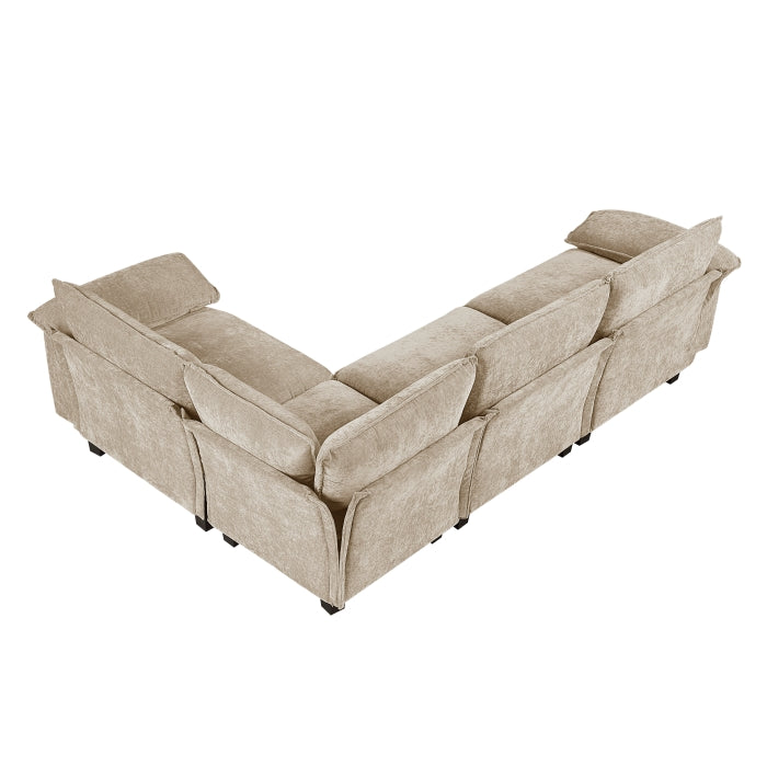 Dublin 4-Piece Modular Sectional (8450TPE*43ACCR)