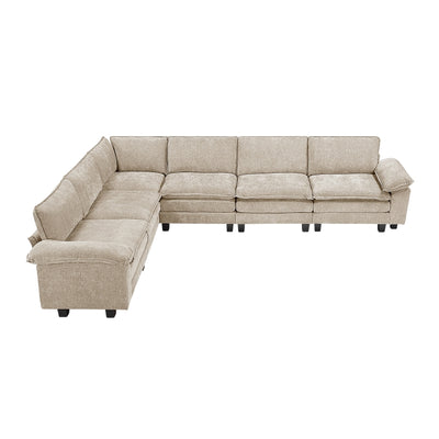 Dublin 6-Piece Modular Sectional (8450TPE*65ACCR)