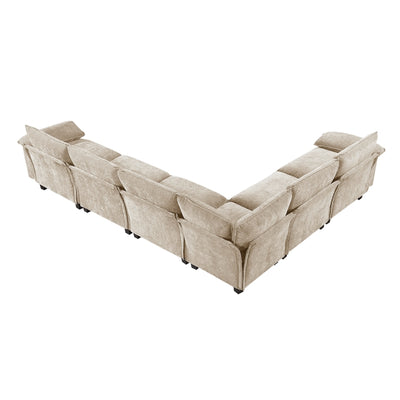 Dublin 6-Piece Modular Sectional (8450TPE*65ACCR)