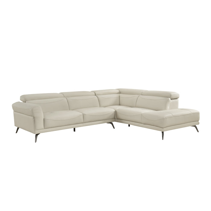 Giselle 2-Piece Sectional with Right Side Chaise