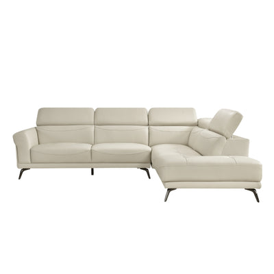 Giselle 2-Piece Sectional with Right Side Chaise