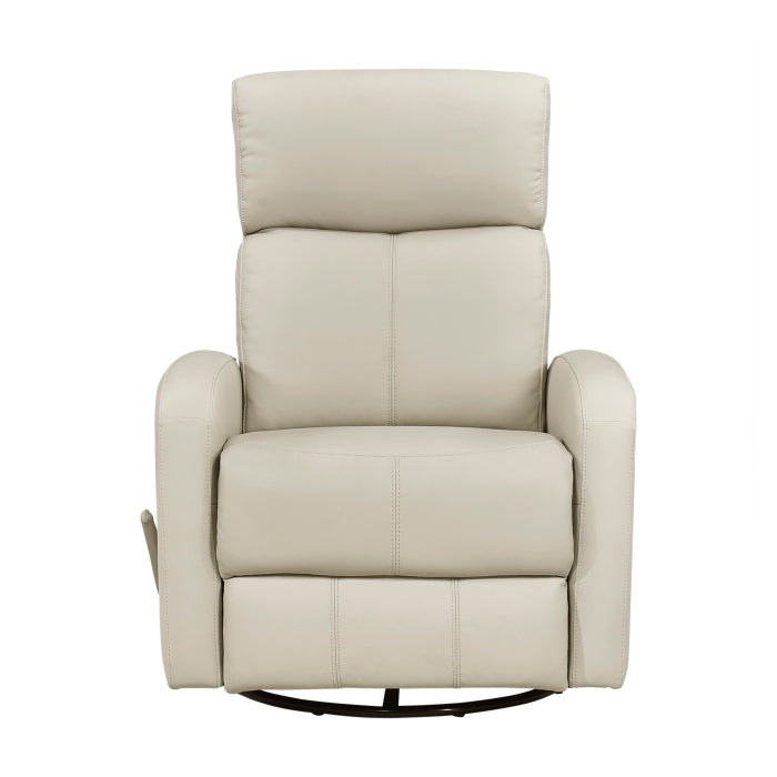 Sorrento Swivel Glider Reclining Chair (8458BEG-1SW)