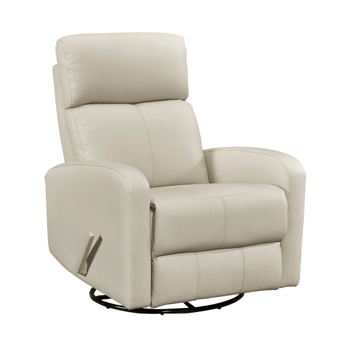 Sorrento Swivel Glider Reclining Chair (8458BEG-1SW)