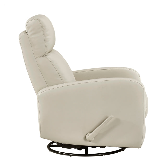 Sorrento Swivel Glider Reclining Chair (8458BEG-1SW)