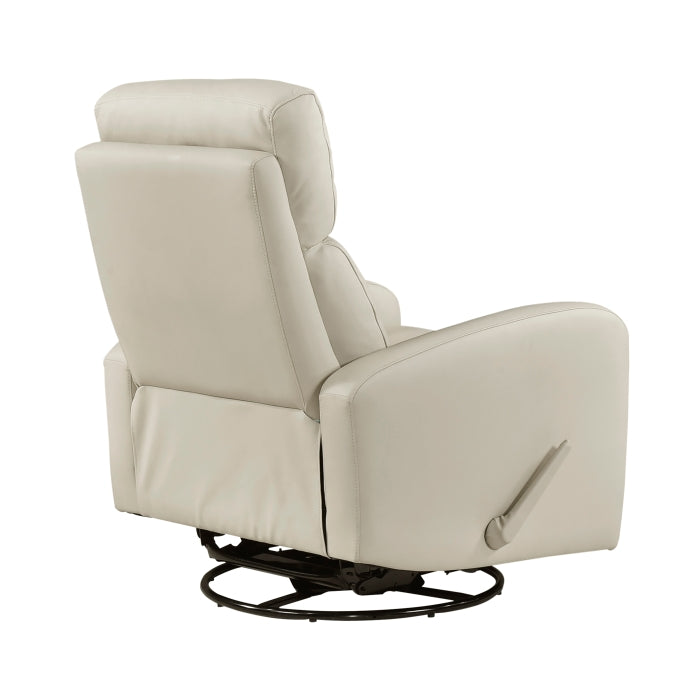 Sorrento Swivel Glider Reclining Chair (8458BEG-1SW)