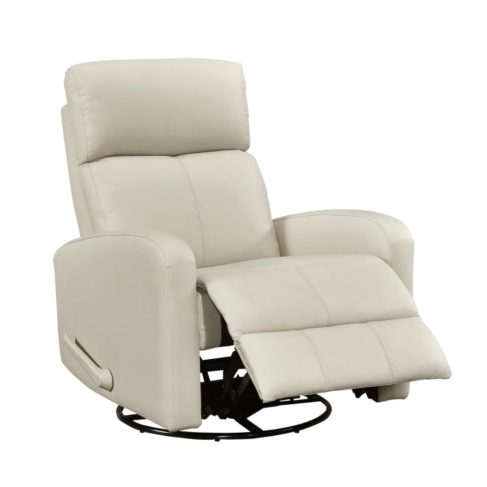 Sorrento Swivel Glider Reclining Chair (8458BEG-1SW)