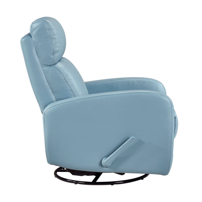 Sorrento Swivel Glider Reclining Chair (8458BUE-1SW)