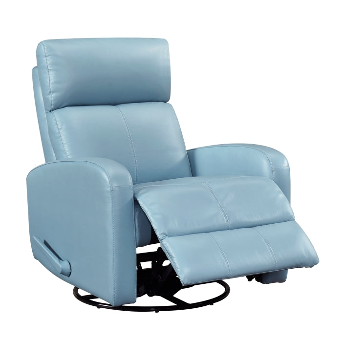 Sorrento Swivel Glider Reclining Chair (8458BUE-1SW)