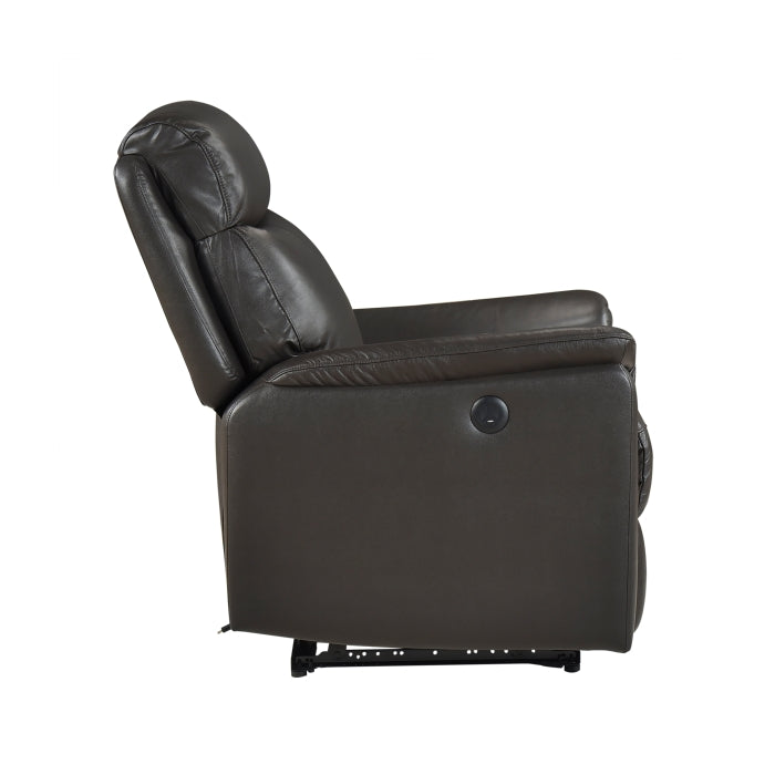 Leif Power Reclining Chair (8459DBR-1PW)