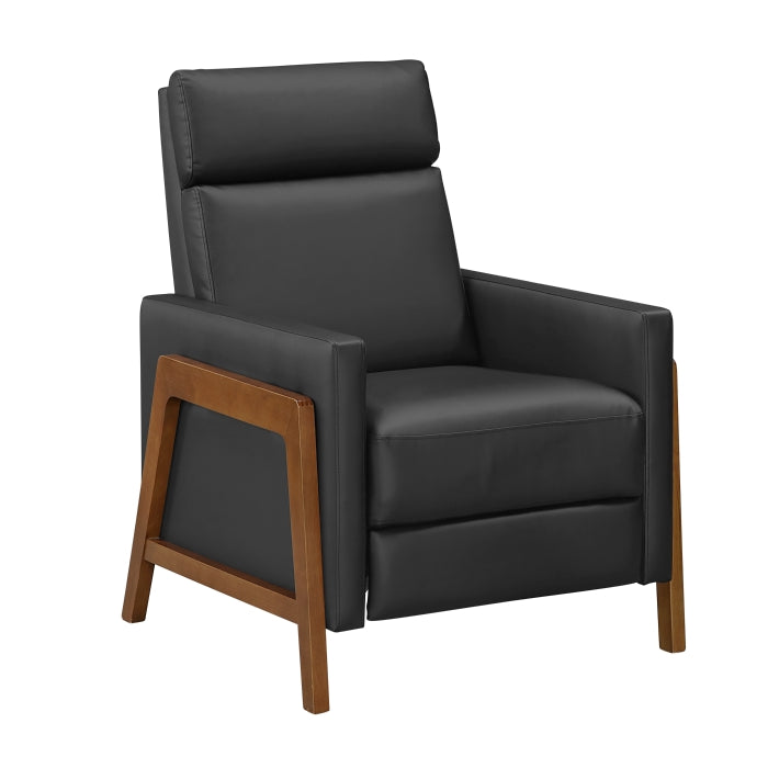 Verve Push Back Reclining Chair (8489BLK-1PB)
