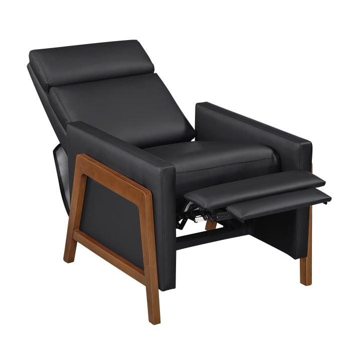 Verve Push Back Reclining Chair (8489BLK-1PB)