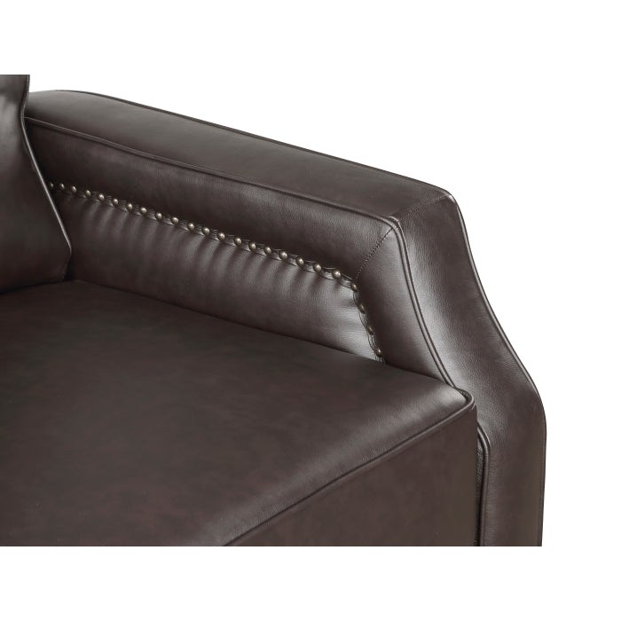 Berenson Push Back Reclining Chair (8504DBR-1)