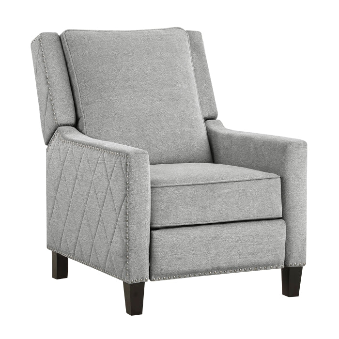 Banks Push Back Reclining Chair (8505GY-1)