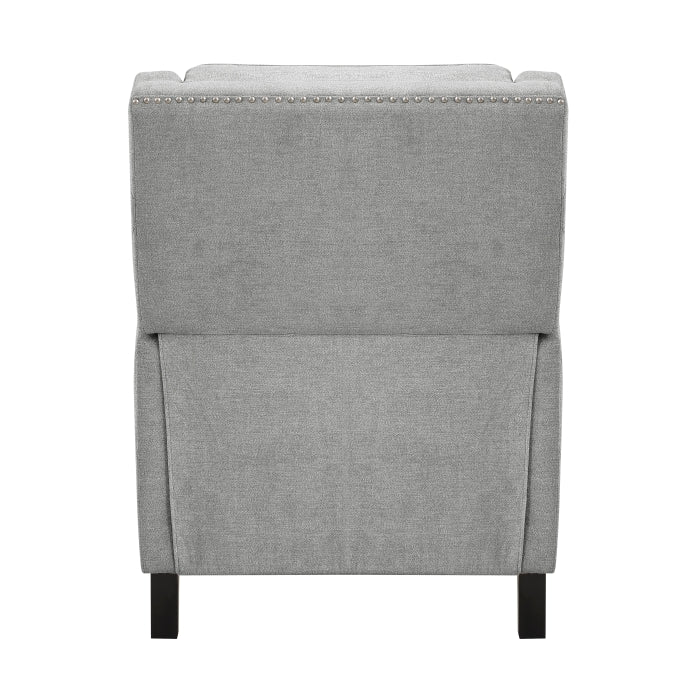 Banks Push Back Reclining Chair (8505GY-1)