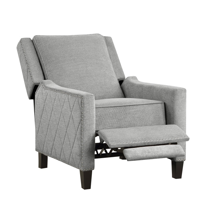 Banks Push Back Reclining Chair (8505GY-1)
