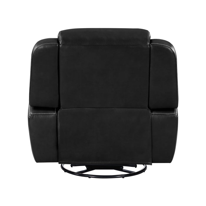 Littleton Swivel Glider Reclining Chair (8516BK-1)