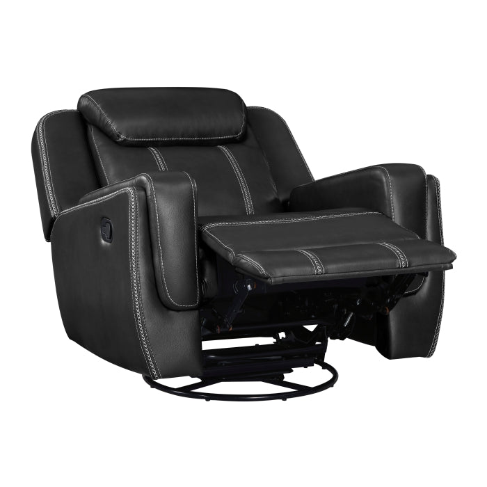 Littleton Swivel Glider Reclining Chair (8516BK-1)