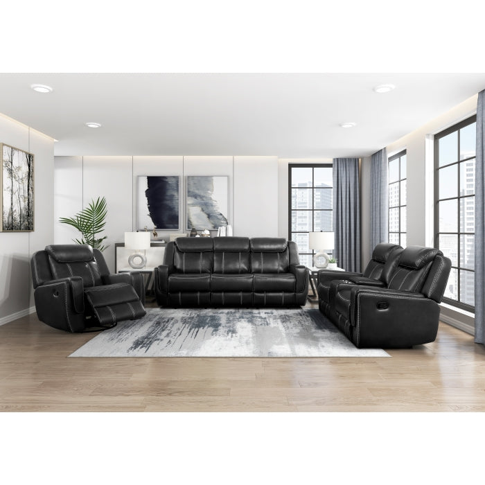 Littleton Swivel Glider Reclining Chair (8516BK-1)