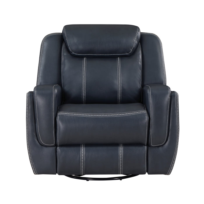 Littleton Swivel Glider Reclining Chair (8516BU-1)