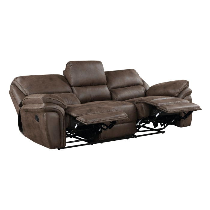 Proctor Double Reclining Sofa (8517BRW-3)